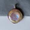 Copper and Blue Dichroic Pendant